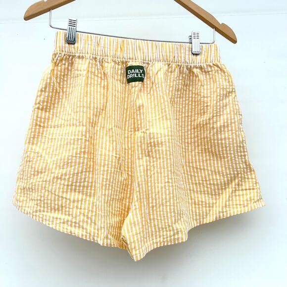 Daily Drills Women's Athletic Shorts Set - yellow - Picture 4 of 10